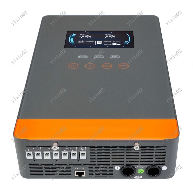 Charge Controller Solar - อินเวอร์เตอร์ไฮบริดพลังงานแสงอาทิตย์ 4500W 6500W ออลอินวัน พร้อมตัวควบคุมการชาร์จพลังงานแสงอาทิตย์ MPPT