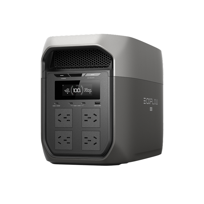 Portable Power Station - Ecoflow DELTA3Max สถานีพลังงานแบบพกพา 2400W เครื่องกำเนิดไฟฟ้าพลังงานแสงอาทิตย์ ตัวควบคุม
