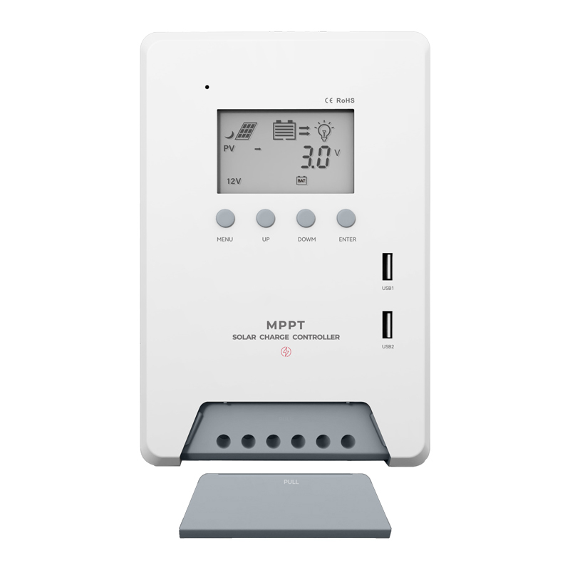 ตัวควบคุมการชาร์จแบตเตอรี่พลัง - Charge Controller Solar บทวิจารณ์และราคา