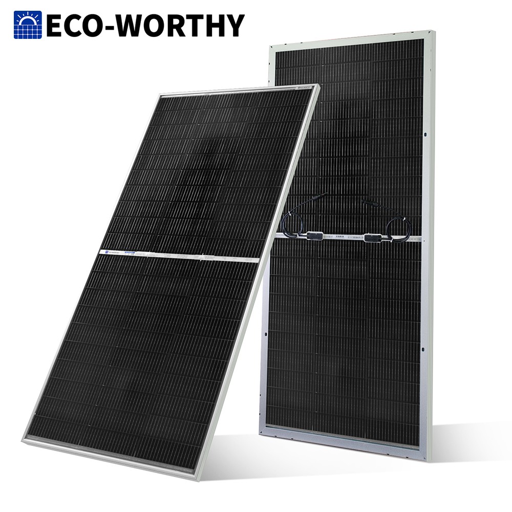 แผงโซลาร์เซลล์ ECO-WORTHY 195W - Solar Panel 200W บทวิจารณ์และราคา