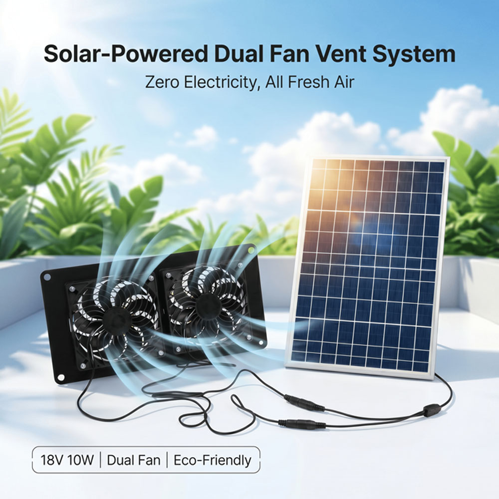 ชุดพัดลมระบายอากาศพลังงานแสงอา - Solar Panel 200W บทวิจารณ์และราคา