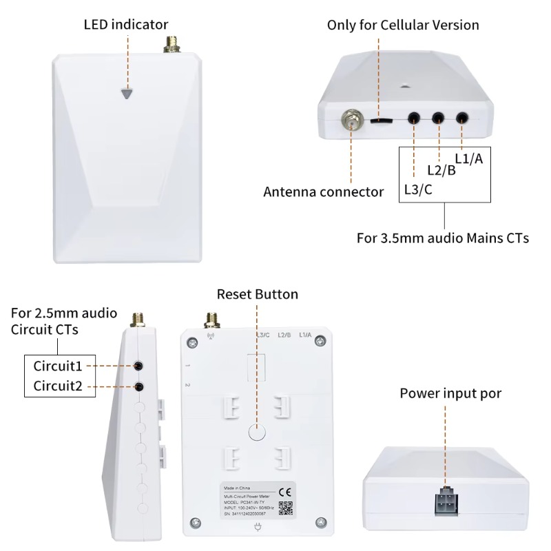 เครื่องวัดพลังงานแสงอาทิตย์ 20 - Energy Monitor Meter บทวิจารณ์และราคา