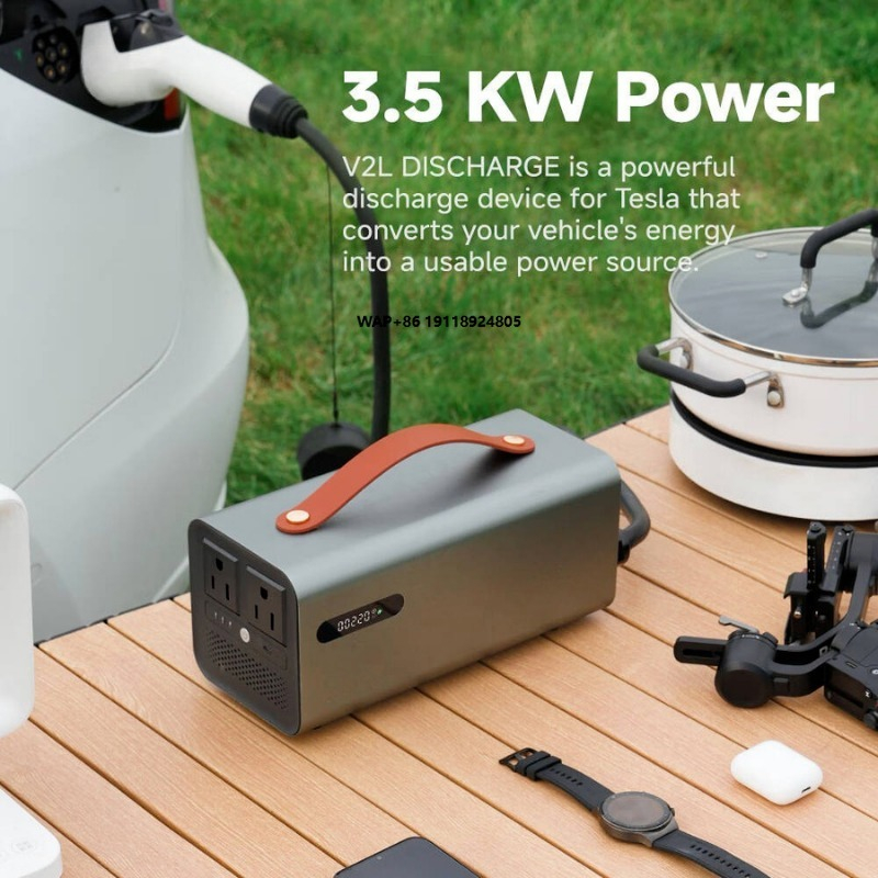 สถานีจ่ายไฟ NACS V2L ขนาด 3.5  - Outdoor Power Station บทวิจารณ์และราคา