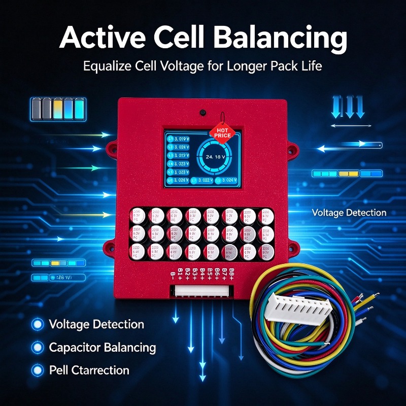 แผงปรับสมดุลแบตเตอรี่ลิเธียม/L - Lithium Battery 12V บทวิจารณ์และราคา