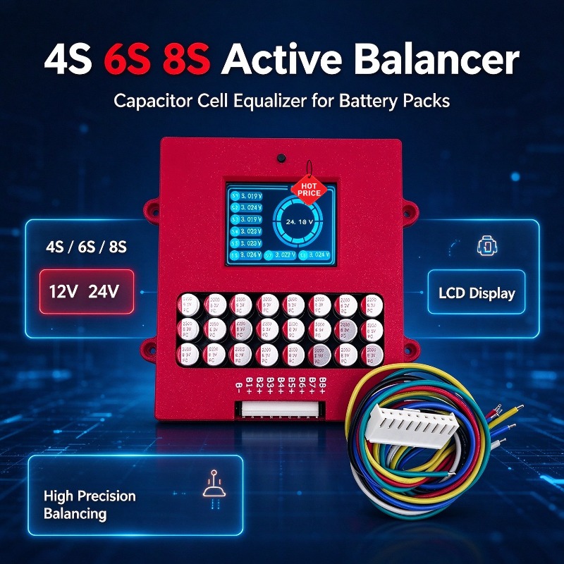 แผงปรับสมดุลแบตเตอรี่ลิเธียม/L - Lithium Battery 12V บทวิจารณ์และราคา